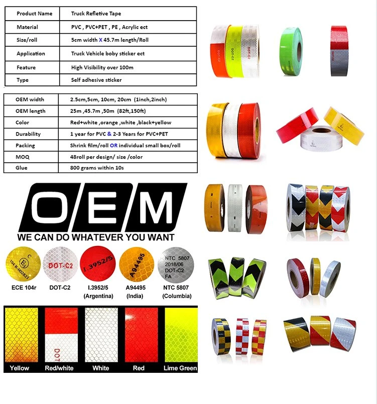 Adhesive Reflective Tape for Vehicles (4) Adhesive Reflective Tape for Vehicles (4)