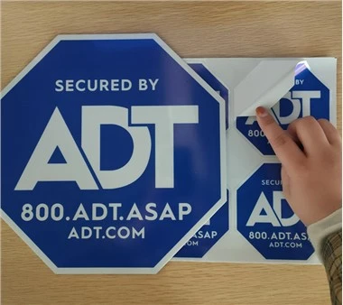 ADT Znak A Nálepka