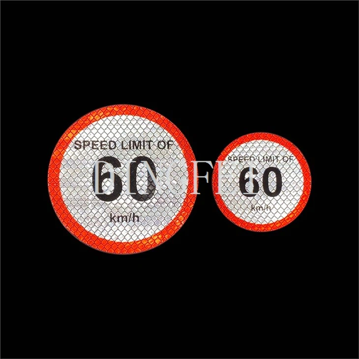 Traffic Signs Warnig Reflective Sticker
